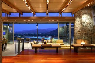 The views take center stage and are seen immediately upon entering the home. Photo by: NuVue Interactive/Lance Gerber.
