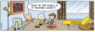 Detail of March 1, 1953 strip. Photo copyright 1953 Peanuts Worldwide LLC.