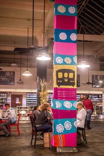 Yarn Bombing Uses Knitting as a Public Art Form - Photo 5 of 5 -