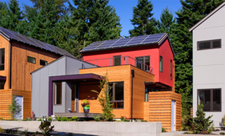 Jonathan Davis of pieceHomes will tell us about how he's scaling prefab up in Prefab Goes Big. His development, Grow, on Bainbridge Island, Washington, will be comprised of prefab homes of a variety of models. Here's an Ocean house.