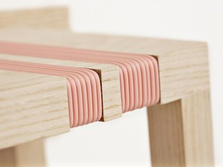 Detail of the Wall Stool.