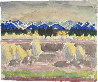 Le Corbusier at the New York MoMA - Photo 1 of 10 - An early work on paper by Le Corbusier shows his fascination with landscapes. (Charles-Edouard Jeanneret). (French, born Switzerland. 1887-1965). Blue mountains. 1910. Pencil, watercolor, black ink on paper. 6 3/8 x 7 11/16" (16.2 x 19.5 cm) Foundation Le Corbusier, Paris. © 2013 Artists Rights Society (ARS), New York / ADAGP, Paris / FLC" /pThe comprehensive exhibit follows the trajectory of Le Corbusier’s work through various interpretations of landscape. Pulling from MoMA’s own collection, a hefty loan from the Le Corbusier Foundation, and architectural photography by Richard Pare, MoMA visitors can walk through a chronological atlas of the travel influencing Le Corbusier’s work set against colored walls selected from the color palette he favored throughout his career./p dwell-photo photoId="6133556695692718080" caption="The home Le Corbusier (Charles-Édouard Jeanneret) built for his parents and his first work as an independent architect. (French, born Switzerland. 1887-1965). Villa Jeanneret-Perret, La Chaux-de-Fonds. 1912. Photograph. 2012. © 2013 Artists Rights Society (ARS), New York/ADAGP, Paris/FLC. Photo © Richard Pare" /pThe recreated interiors from four of Corbusier’s buildings were a big highlight for us. Corbusier saw houses as "machines to view landscapes," and the rooms offer an intimate look at his vision for domestic settings. The recreation of Le Corbusier’s very own Cabanon is another highlight – the only project he built for himself, he foretold his future when he proclaimed in 1952, "I feel so well in my Cabanon, that, without a doubt, I will end my life here."/p dwell-photo photoId="6133556698322657280" caption="Le Corbusier (Charles-Edouard Jeanneret) was a leader in Purism, a movement toward clear forms indicative of the modern age. (French, born Switzerland. 1887-1965). Nature morte (Still life). 1920. Oil on canvas. 31 7/8 x 39 1/4" (80.9 x 99.7 cm). The Museum of Modern Art, New York. Van Gogh Purchase Fund, 1937. © 2013 Artists Rights Society (ARS), New York / ADAGP, Paris / FLC