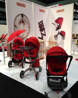 Stokke® Xplory is the newest baby stroller from the Norwegian company founded in 1932, whose tagline is "in the best interest of the child." You may recognize the company's Tripp Trapp high chair, a modern classic often seen in the pages of Dwell.