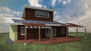 Green Prefab Homes for a Native American Reservation - Photo 1 of 5 -