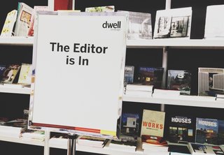 If you want to chat with a Dwell editor in person, stop by the Skylight Books booth at Dwell on Design between 1 and 3 pm on Sunday, June 23!