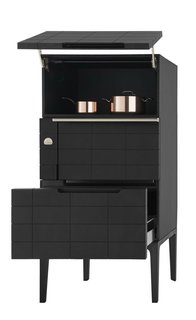 The W. Oven Tower's built-in storage.