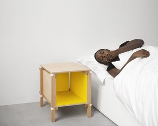 Inside Out Night Stand by Droog - Photo 2 of 2 -