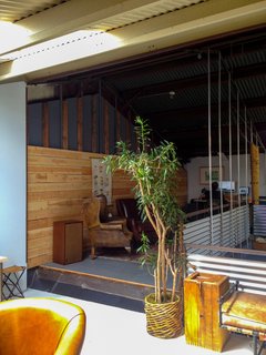 "The old wood from the surrounding structures has much more character than anything you can buy new," say Yardwork Co’s Anderson and Woitunsky. "We’re thrifty so we love doing it, but it’s also nice to know that this stuff is getting used again." Photo by Marc Alt