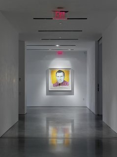 It’s often been said that after Warhol created this print of Nixon, the notoriously petty leader requested Warhol be audited for several years to come.<br><br>Credit Stefan Altenburger, Courtesy The Brant Foundation