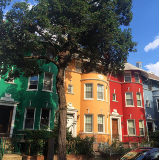 Photo of the Week: Rainbow Row Houses in DC - Photo 1 of 1 -