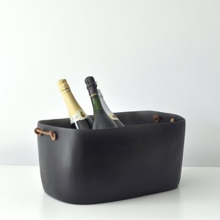 Tina Frey Large Champagne Bucket, $300<br><br>This large bucket is the perfect home for some bottles of bubbly. It is handcrafted from resin in Tina Frey’s Bay Area studio.