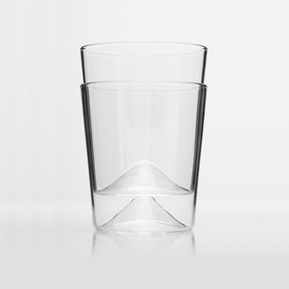 RIEN Drinking Glasses – Set of four, $56<br><br>These drinking glasses can be used for water, cordials, and even wine. The glasses are stackable, and feature a cone-shaped base for a distinctive look.