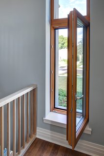 Aluminum-clad wood Zola European windows provide Passive House performance.<br><br>Photo by: Eric Hausman Photography