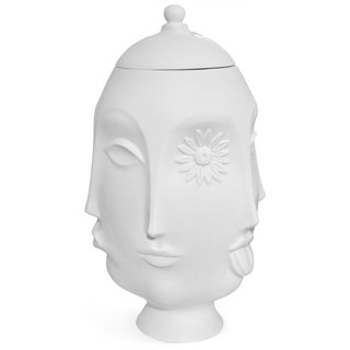 Creativity and Constraint: A City Modern Preview - Photo 5 of 9 - Adler’s signature unglazed matte porcelain vases are prototyped in his Soho studio. The Frida Vase depicts the muse with various expressions.