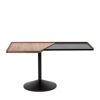 Like the Roman pendulum scale that gives it its name, Franco Albini’s 840 Stradera table for Cassina—originally released in 1954—is a study in balance. See more reissued furniture here.
