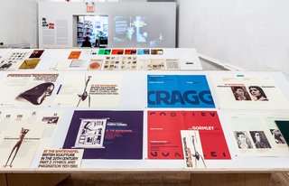 Graphic Designer Richard Hollis at NYC Artists Space - Photo 2 of 7 -