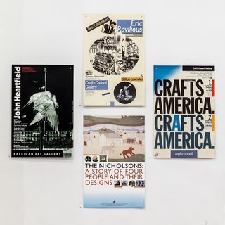 Graphic Designer Richard Hollis at NYC Artists Space - Photo 3 of 7 -