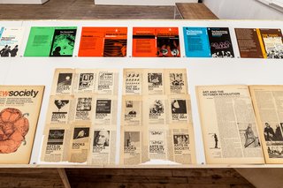 Graphic Designer Richard Hollis at NYC Artists Space - Photo 4 of 7 -