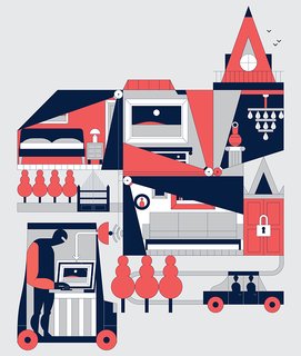 Editor's Highlights from Dwell's First-Ever Issue Dedicated to Smart Technology - Photo 2 of 7 - With new technology comes new issues, like safety and privacy, which we explore in the first of three features on home security penned by Geoff Manaugh.