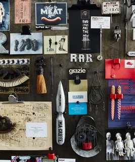 His 1,000-square-foot flat in the Marais district doubles as a personal museum of beloved possessions.