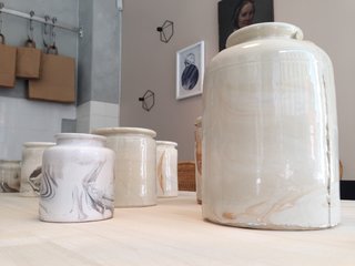 5 Places to Visit in Oslo - Photo 1 of 7 - Kolleketed By<br><br>Jannicke Kråkvik and Alessandro D’Orazio are Oslo's leading interior stylists, their work regularly gracing the pages of Elle Decor. Now, in Kråkvik's words, they decided to create their own "playground"—a marvelous new shop that features classic Scandinavian designs, carefully curated vintage pieces, and works by young Norwegian designers like the marbled ceramics of Günzler Polmar.