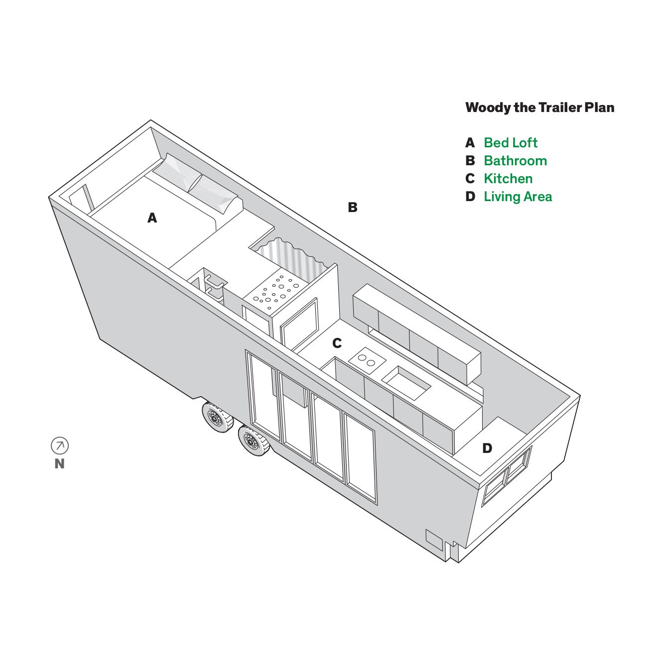 Photo 12 of 12 in How to Build a Tiny DIY Trailer On a Budget Dwell