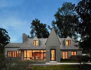 Designed by renowned Washington architect Robert Gurney, this home is a modern interpretation of historical revivalism. It spans over 8,000 square-feet and includes six bedrooms and five and a half bathrooms.