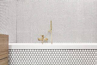 Step Aside Subway Tile Penny Is The New Clic Dwell Step Aside Subway Tile Penny Is The New Clic Photo 3 Of