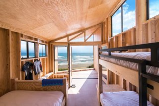 Students were asked to balance issues of culture, sustainability, mobility, and construction in the design of a vacation cabin prototype for California's State Parks in which the prefabricated homes could be easily constructed and quickly relocated. The homes could be placed anywhere from an oceanside park to mountain ranges, and were designed with simple materials and construction techniques.