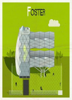 Postcard Set Tells the Story of Modern Architecture from A to Z - Photo 4 of 6 -