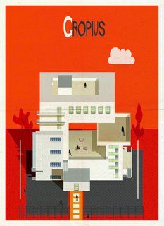 Postcard Set Tells the Story of Modern Architecture from A to Z - Photo 5 of 6 -