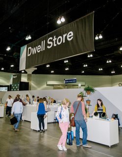 The Dwell Store offered scores of modern products, with designers on hand to discuss their creations.