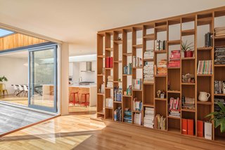 Adaptability is integral to supporting residents of various ages. Intelligent features, like millwork that can be removed to change the communal spaces' configurations, will enable the home to evolve with its occupants. 