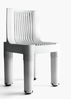 K 1340, Polyethylene children's chair designed by Marco Zanuso, Kartell, 1964.