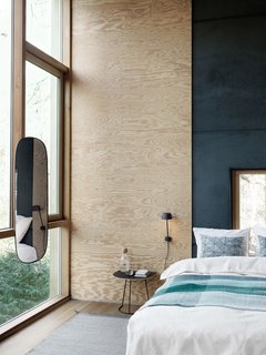 Sconces that don't take up floor space are ideal for small spaces: Muuto's new Lean wall lamp by Claesson Koivisto Rune is a nice sculptural option.