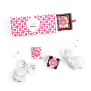 Jonathan Adler and Simon Doonan Go Trippy Contemporary on Shelter Island - Photo 12 of 12 - Finally, the Cocoa A-Go-Go box follows the chocolate route with dark chocolate sea salt caramels, Sugarfina Pearls, and pastel Fruity Loops.