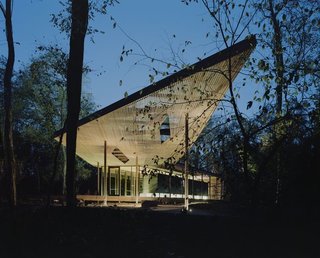 A Look at This Year's National Design Award Winners - Photo 4 of 9 - Architecture Design: Marlon Blackwell Architects Fayetteville, Arkansas-based architect and educator Marlon Blackwell creates structures that blend vernacular and contemporary forms. The Ruth Lily Visitors Pavilion, designed for the Indianapolis Museum of Art in Indiana, picture here, was completed in 2010. 