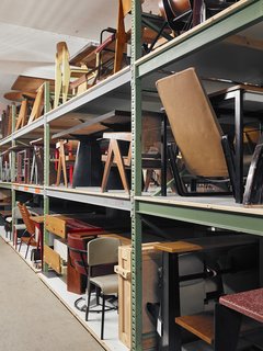 The Schaudepot will be one of the world's largest permanent exhibition and research facilities focused on modern furniture design. © Vitra Design Museum, Florian Boehm