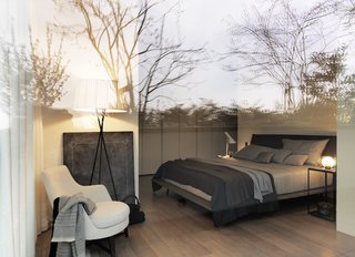 The towers feature 27 residences, including a 22nd-floor perch designed by Matteo Nunziati.