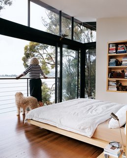 Three Glass-and-Copper Pavilions Conquer the Cliffs - Photo 9 of 10 - Marcia takes in the view. 