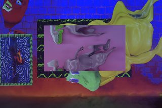 Beyond the art world, Lillemon is probably best know for being the co-designer of Miley Cyrus's Bangerz World Tour. "Galleries are all about selling art. Someone like Geoffrey Lillemon doesn't have a place to showcase their work," says Visionaire's Cecilia Dean. She sees the Cadillac House gallery as a forum for a new type of public art.