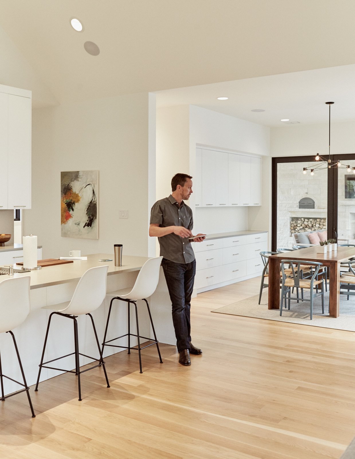 Photo 1 Of In Eames Molded Plastic Stool Bar Height Dwell Dining Room Table Chair Storage Stools Bar Shelves Lamps