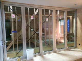 A look at the Western Window Systems wall from inside.