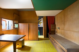 For those that love tiny cabins, Le Petit Cabanon was Le Corbusier's own miniature abode with a colorful and clever space-saving interior. 