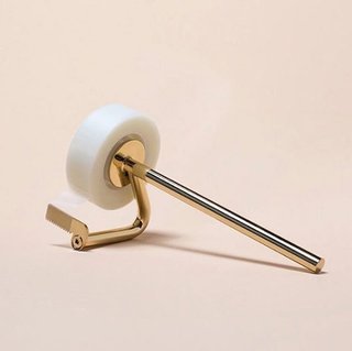 "Bare bones tape dispenser by M-S-D-S Studio via Minimal Hunt."