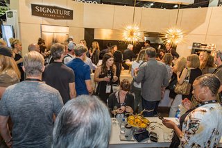 Cooking demonstrations are always popular, and Signature served a variety of dishes to throngs of hungry passersby. 