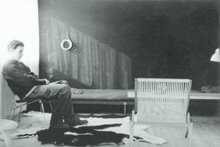 Originally trained as a carpenter, the young designer studied at the Royal Danish Academy of Fine Arts and even worked in Hans Wegner's studio. 