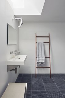 The master bedroom and bathroom are also on the main floor. 
