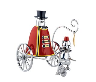 Massimo the Ringleader is a dinner bell complete with a monocle and pet monkey. 