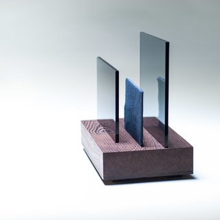 Reflect, by Yu-Shan Huang, whose creation is meant to hide in plain sight—simply by being a beautiful object that few people would recognize as a music device. 